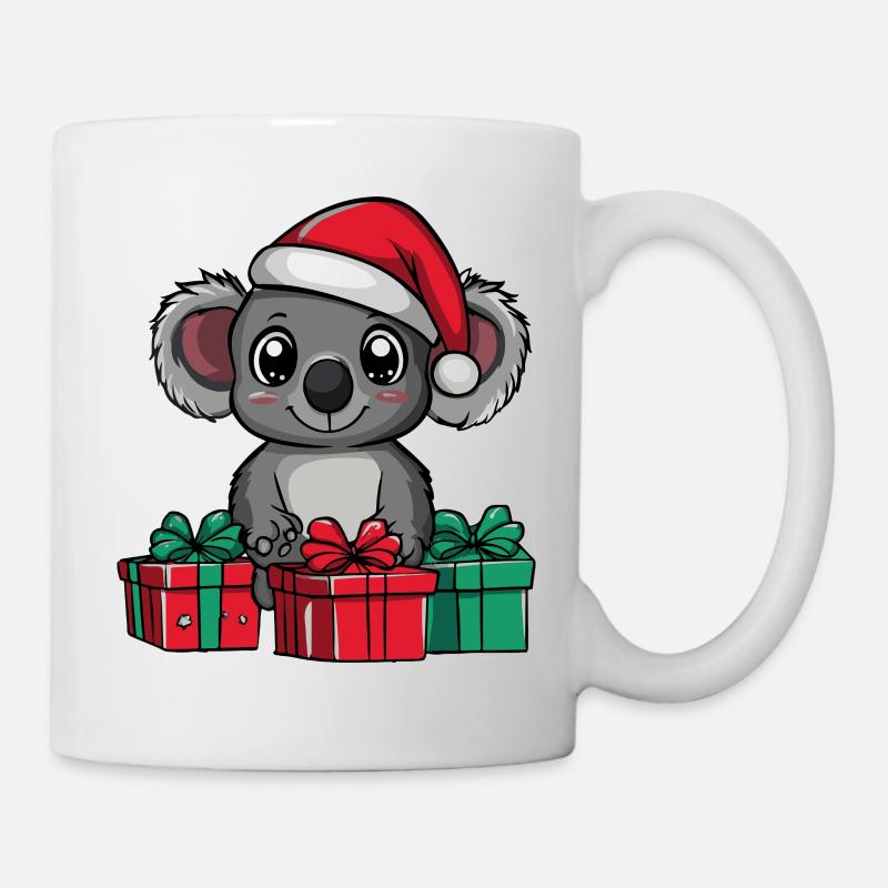 Koala Weihnachten Geschenke - Tasse - Weiß