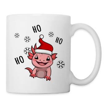 Joyeux Noël de la part du plus mignon des petits axolotls - Mug blanc - blanc - Droite