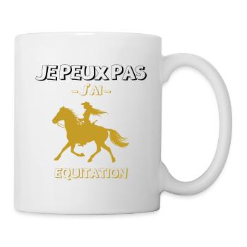 Ich kann nicht fahren - Tasse - Weiß - Rechts