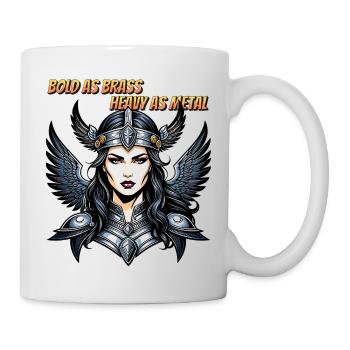 Brass Metal - Tasse - Weiß - Rechts
