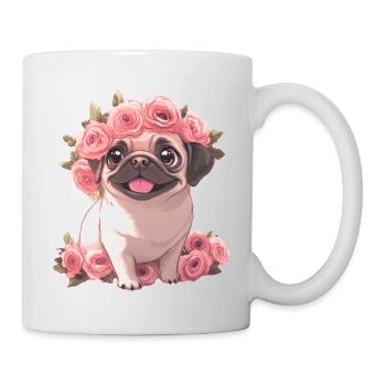 Pug - Mug - white - Right
