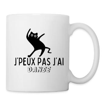 I Can't I Danced - Humorous Chat - Tasse - Weiß - Rechts