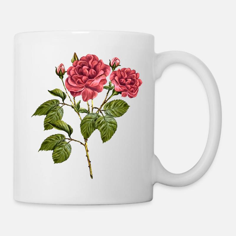 Flowers - Mug - white