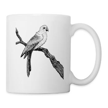Small parakeet - Mug - white - Right