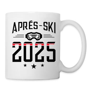 Après-ski 2025 - Mug blanc - blanc - Droite