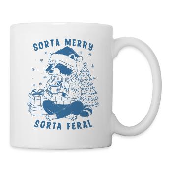 Sorta Merry Sorta Feral - Mug - white - Right