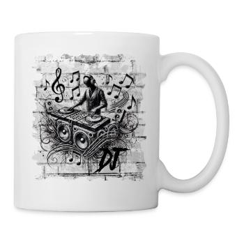 Disc jockey - Mug - white - Right