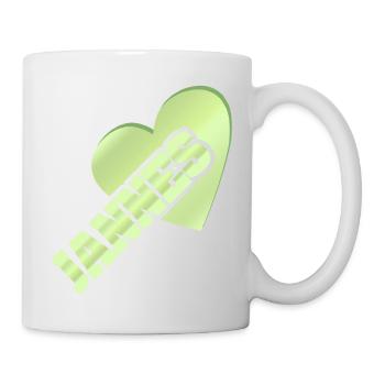 Jannes comme l’or - Mug blanc - blanc - Droite