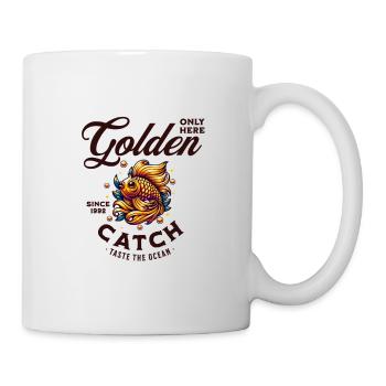 Golden Catch - Tasse - Weiß - Rechts