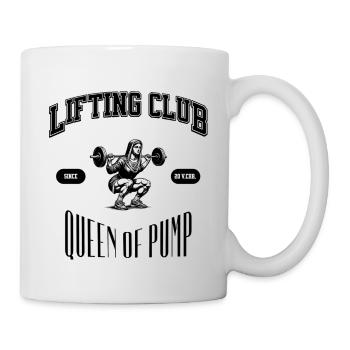 Lifting Club Maria QUEEN OF PUMP - Mug - white - Right