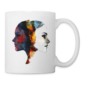 The dark side as part of the personality - Mug - white - Right