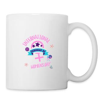 Internationaler Frauentag 2025 - Tasse - Weiß - Rechts