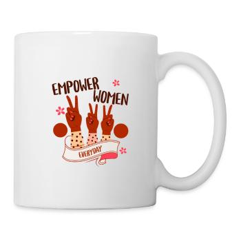 Empowered Women Empower Women - Tasse - Weiß - Rechts