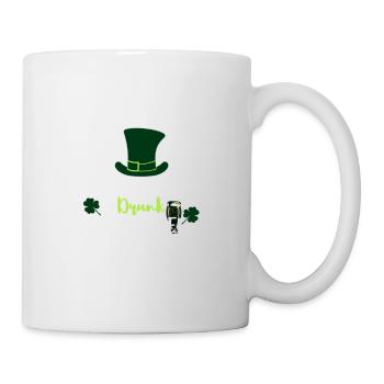 Keltischer Charme: Trinken mit Stolz - Tasse - Weiß - Rechts
