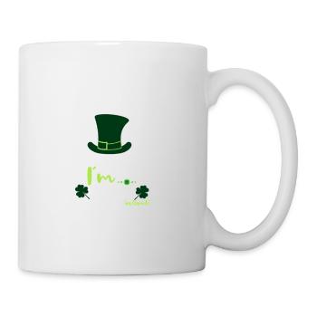 Embrasse-moi, je suis irlandais (ou ivre) - Mug blanc - blanc - Droite