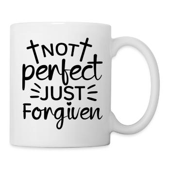 Not perfect, just forgiven - Mug - white - Right