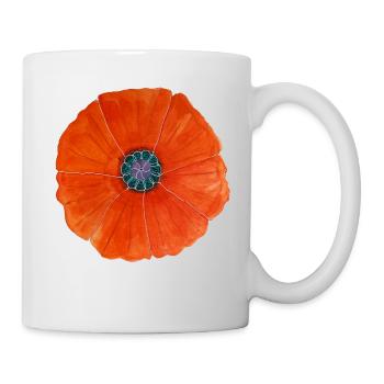 Fleur géante 3 - Mug blanc - blanc - Droite