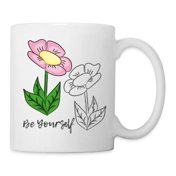 be yourself - Mug - white - Right