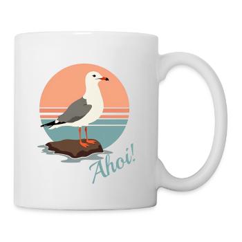 Seagull Ahoy - Mug - white - Right