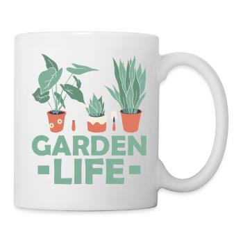 Garden Life Gardening Botanical - Tasse - Weiß - Rechts