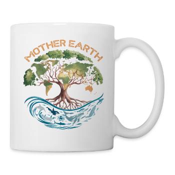 Mother Earth – Protecting the Planet - Mug - white - Right