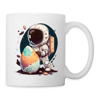 Pâques Pâques Lapin Veille de Pâques Dimanche de Pâques Oeuf de Pâques Printemps - Mug blanc - blanc - Droite