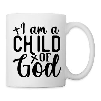 Kind Gottes - Tasse - Weiß - Rechts