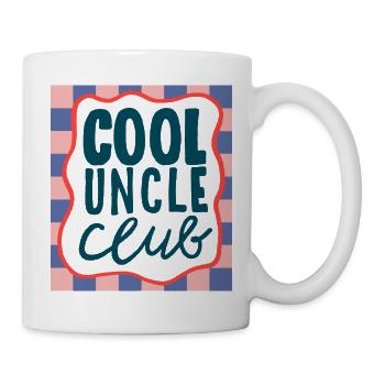 Cool Uncle Club Badge - Mug - white - Right