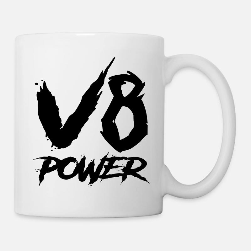 V8 Power - Mug - white