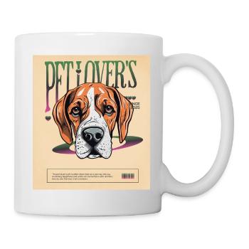 Pet Lover's – Colorful Homage to Animal Love - Mug - white - Right