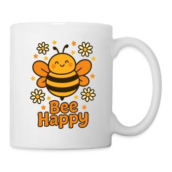 Sweet Bee - Bee Happy - Mug - white - Right