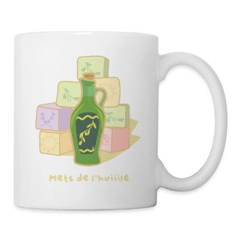 Oil and Soap: Provence Market - Mug - white - Right