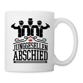 Junggesellen Abschied - Tasse - Weiß - Rechts