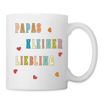 Dad's little darling - Mug - white - Right
