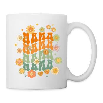 Mama Groovy - colorful and cheerful - Mug - white - Right