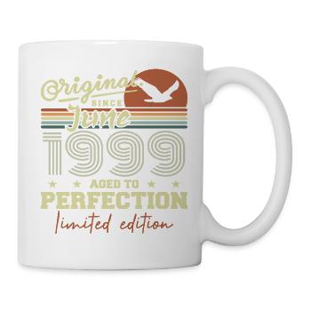Jahrgang Juni 1999, Juni 1999, Jahrgang Juni 1999 Juni 1999 - Tasse - Weiß - Rechts