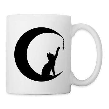 Ch-lair de lune "Mystère et Évasion" - Mug blanc - blanc - Droite