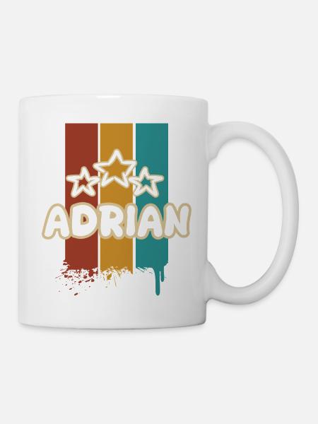 Adrian - Tasse - Weiß