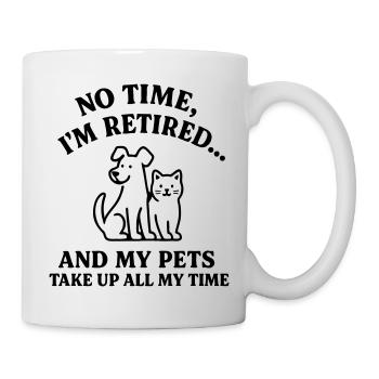Retirement & Pets - Mug - white - Right