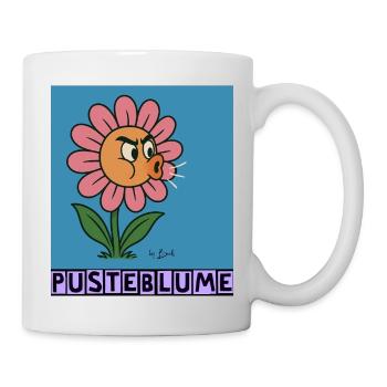 Pusterblume by Rico Beck - Tasse - Weiß - Rechts