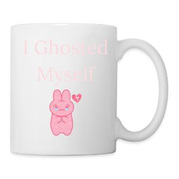 Chemise I Ghosted Myself – Soft Grunge Emotional - Mug blanc - blanc - Droite