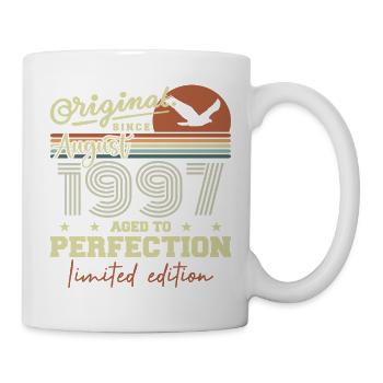 August 1997 Birthday August 1997 Vintage August 1997 - Mug - white - Right