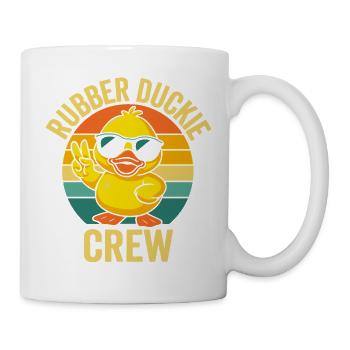 Rubber Duckie Crew Sonnenbrille Illustration - Tasse - Weiß - Rechts