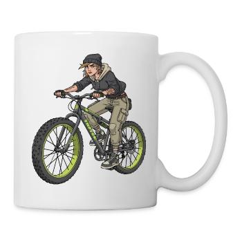 Mountainbike_stoer_streetwise - Tasse - Weiß - Rechts