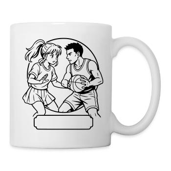 Manga basketball - Mug - white - Right