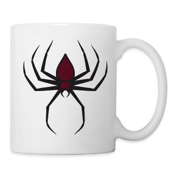 Araignée gothique inquiétante d’Halloween 2 - Mug blanc - blanc - Droite