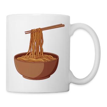 Minimalist Noodle Bowl - Mug - white - Right