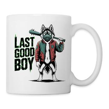 Apocalypse Husky Gas Mask Design - Mug - white - Right