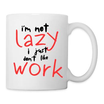 Relaxing subtitles for work and rest - Mug - white - Right