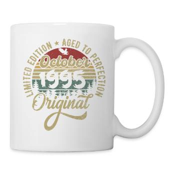 october 1995 anniversary october 1995 october - Mug - white - Right